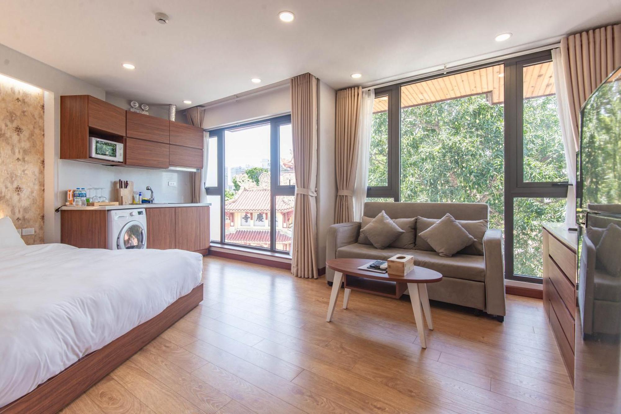 Sunny Moon West Lake Apartment 河内 客房 照片